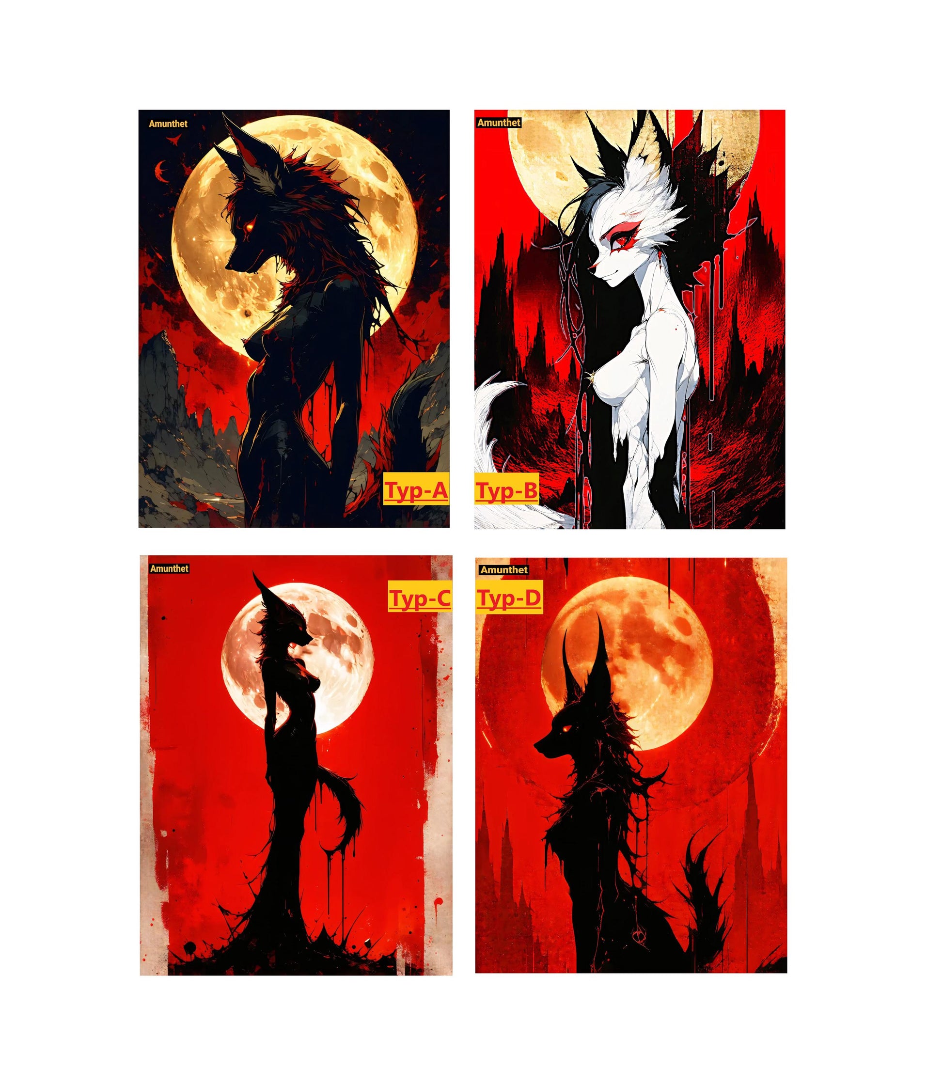 All Types : UHD wall cloth furry wolf under the full moon sexy Furry-Art Anthro Hot-Furry and sexy LGBTQ Pride Furry Fantasy Adult-Artbblack red gold wall hanging tapestry throw bedspread  Furry Wolf unterm Vollmond Sexy Gothic Dark Art schwarz rot gold gothic dark art