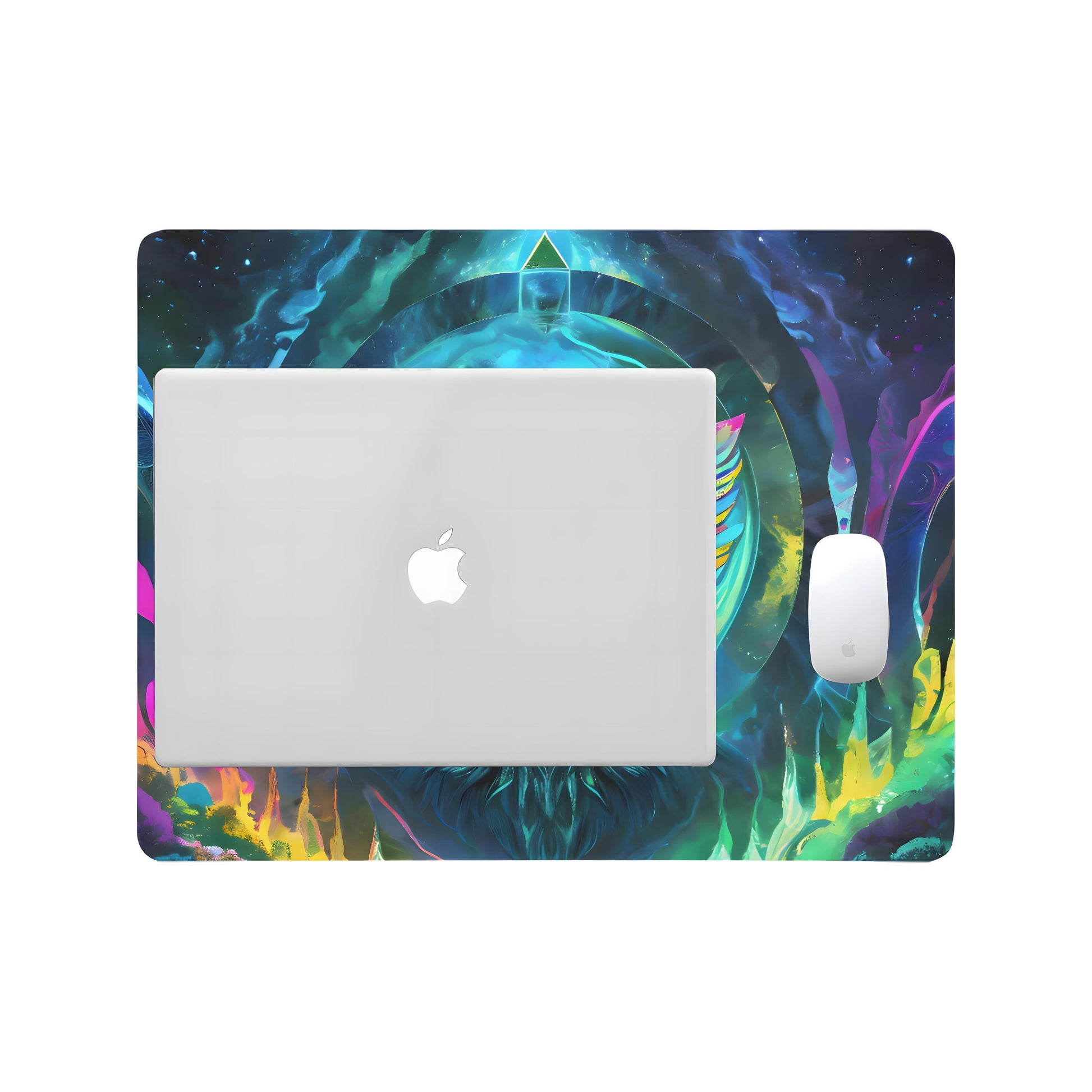 Psycedelic Fursona Wolf Canine Mauspad, Maus, Pc, computer, elektronik, costum, Furry, Wolf, psycedelic, polyester, grün, canine, Psy Mouse pad, mouse, PC, computer, electronics, custom, furry, wolf, psychedelic, polyester, green, canine, psyMauspad Gaming personalisierbar Pc Furry Psy