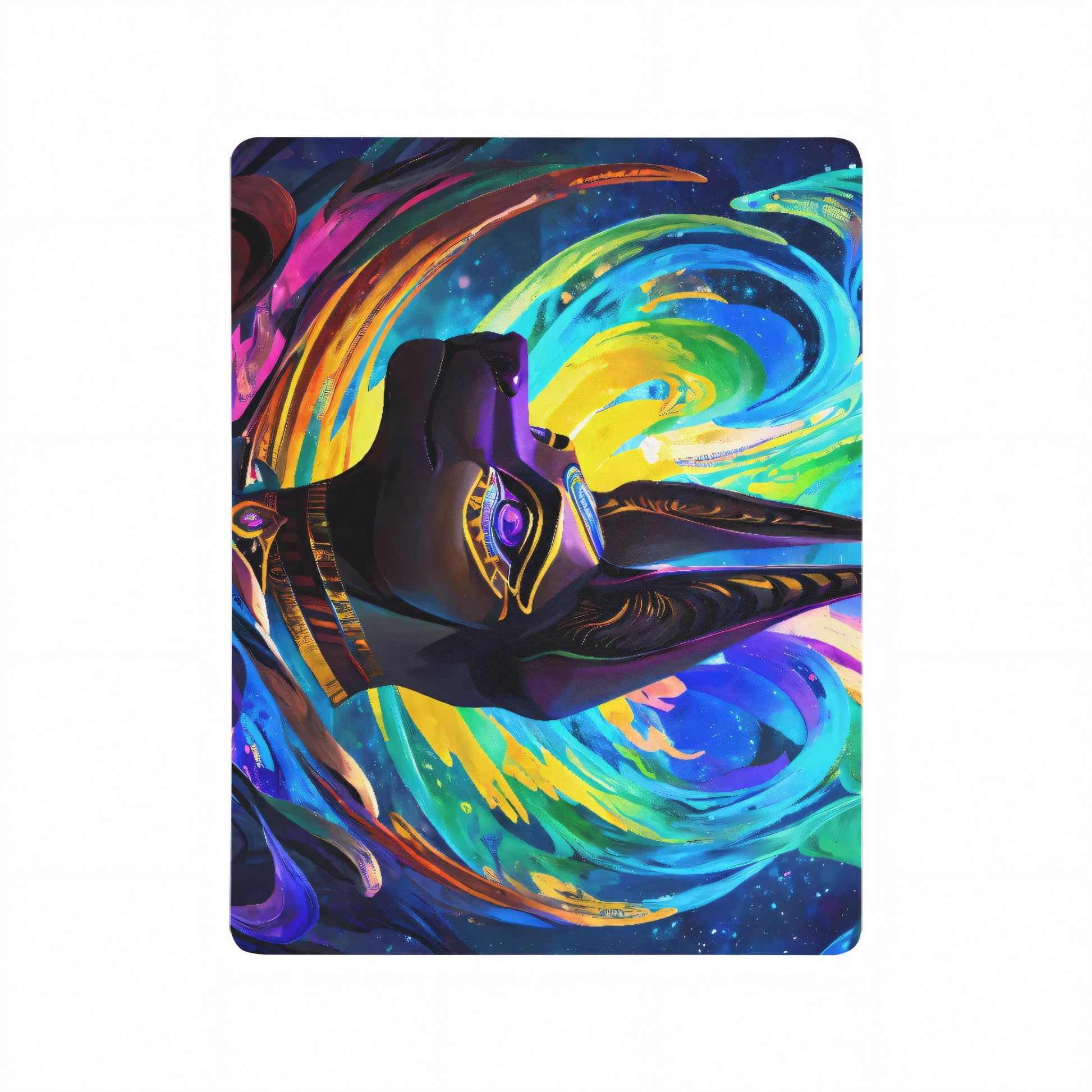 Canine Wolf Dog pelzig Fandom Furry SFW Mauspad Customizable Gaming Mouse Pad for PC Furry Anubis Psychedelic Egyptian Jackal Rainbow Colors Cartoon Fursona  Gaming Personalisierbar Pc  ägyptisch Schakal Regenbogenfarben Cartoon Fursona Canine Furry Anubis Psycedelic