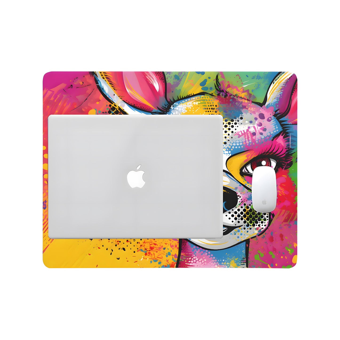 Furry Kaninchen, Popart, Fursona, gelb, pink Mouse pad, mouse, PC, computer, electronics, furry, customizable, rabbit, bunny, pop art, fursona, yellow, pink Mauspad Gaming personalisierbar Pc Furry Kaninchen Hase Popart Bunt Gelb Pink Fursona Zocken Furry Girls Mauspad, Maus, Pc, computer, elektronik, Furry, Personalisierbar, Hase,