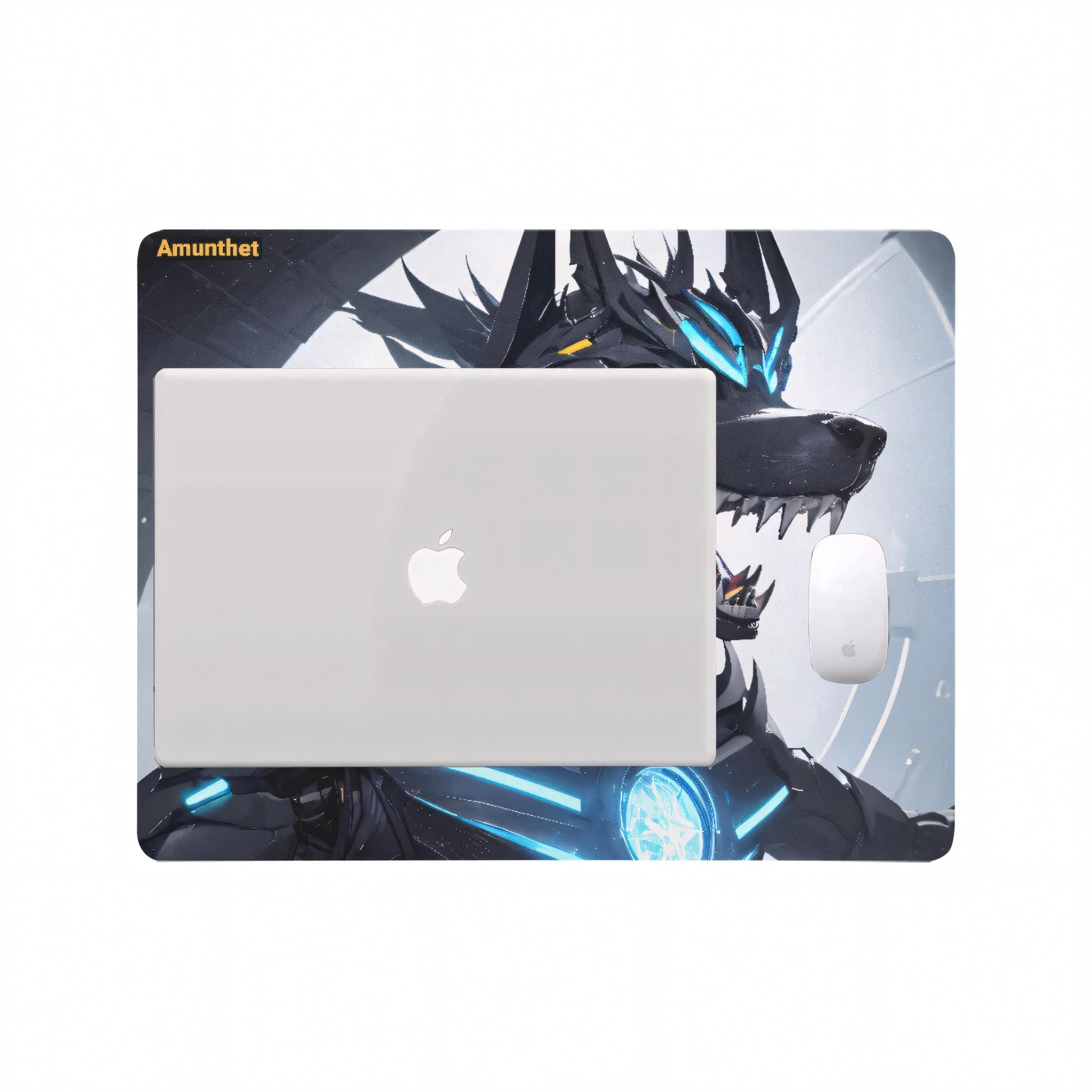 Schakal SFW Mousepad Gaming Customizable PC Furry Cyber Protogen Anubis Alpha Cyborg Male Wolf Jackal Customizable Mouse Pad Mouse PC Computer Electronics Furry Cyborg Jackal Wolf Sci-Fi, Gaming Accessories Black Blue Anubis Ägytisch Dämon Mauspad Gaming personalisierbar Pc Furry Cyber Protogen Anubis Alpha Cyborg Männlich wolf