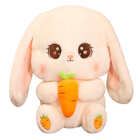 Kaninchen mit Möhre Kuscheltier - Flauschige Plüschfreunde – Dein kuscheliger Begleiter für Herz & Seele! Kuscheltier Plushie Bunny Furry, Plüschtier, Kuscheltier, weiches Stofftier, superweiches Plüschtier, Kawaii, Geschenk für Furry-Fans, Furry Fandom, Kristallplüsch, Anime Plüschtier, Kawaii Plüsch, Kaninchen, Kaninchen mit Möhre Furry, Plush Toy, Stuffed Animal, Ultra-Soft Plush, Kawaii, Furry Gift, Furry Fandom, PP Cotton, Fluffy Plush, Crystal Plush, Anime Plush, Kawaii Plushie Bunny