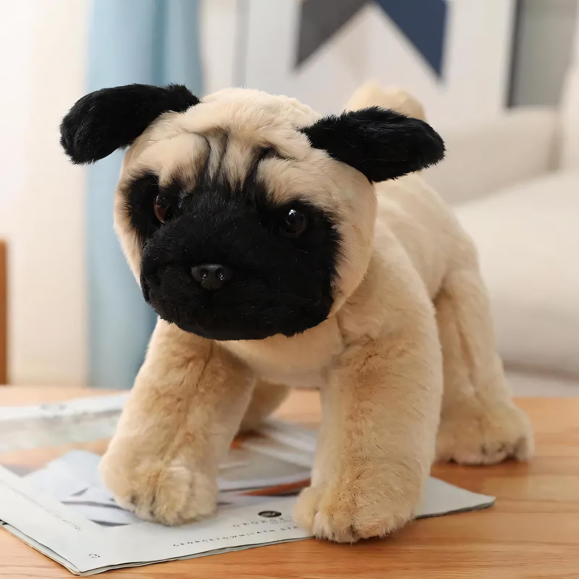 Pug Dein kuscheliger Begleiter für Herz & Seele! Kuscheltier Plushie Furry Pudel, Sitzende Bulldogge, Mops, Corgi, Dalmatiner, Husky, Deutscher Schäferhund, Jack Russell Terrier Puppy Plushies - Fluffy Plush FriendsHunde Welpen Kuscheltiere - Flauschige Plüschfreunde , Furry, Plüschtier, Kuscheltier, weiches Stofftier, Furry Fandom Furry, Plush Toy, Stuffed Animal, Ultra-Soft Plush, Kawaii, Furry Gift, Furry Fandom, Cotton, Fluffy Plush, Crystal Plush, Anime Plush, Kawaii Plushie  Puppy Plushies