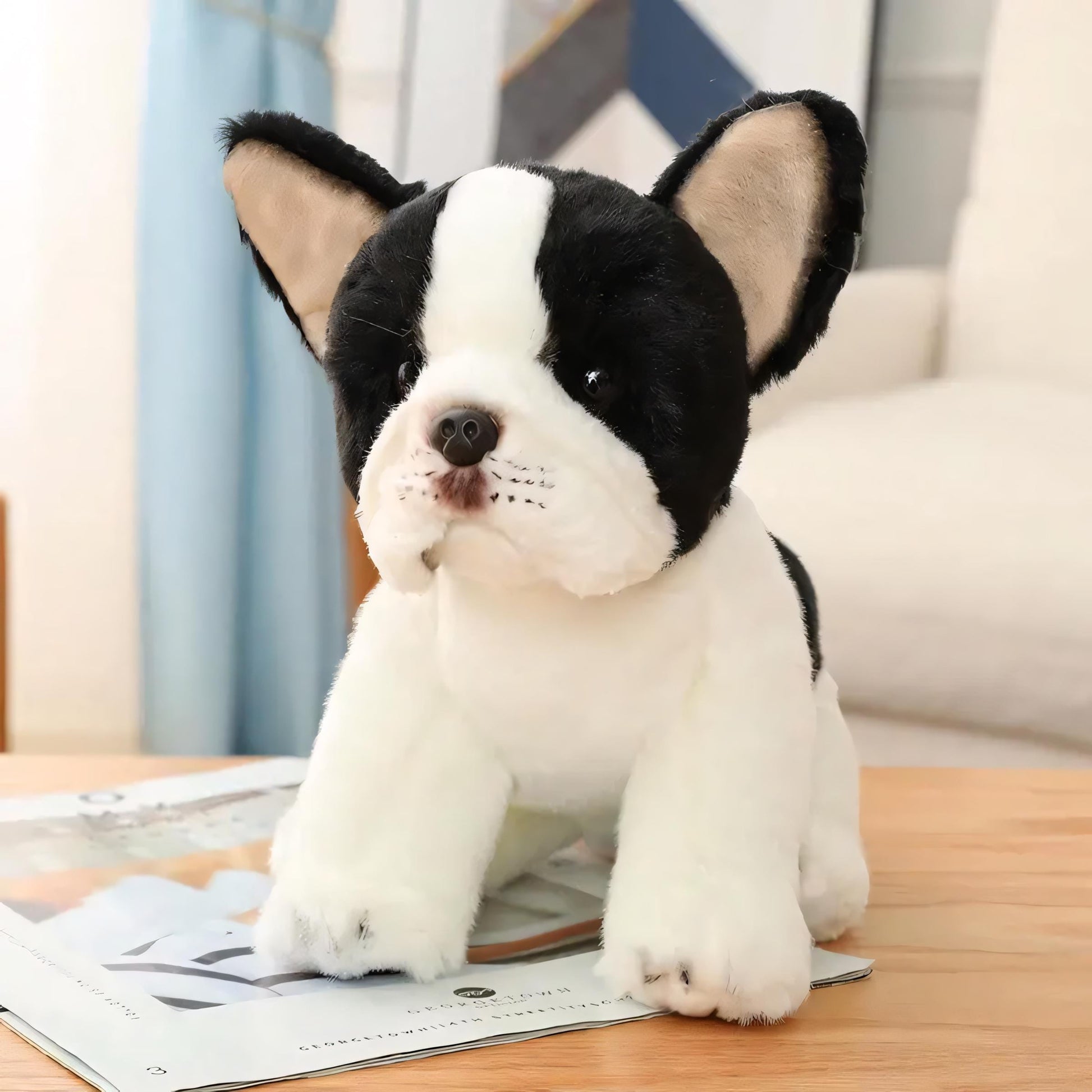 Sitting Bulldog Dein kuscheliger Begleiter für Herz & Seele! Kuscheltier Plushie Furry Pudel, Sitzende Bulldogge, Mops, Corgi, Dalmatiner, Husky, Furry, Plüschtier, Kuscheltier, weiches Stofftier, Furry Fandom Furry, Plush Toy, Stuffed Animal, Ultra-Soft Plush, Kawaii, Furry Gift, Furry Fandom, Cotton, Fluffy Plush, Crystal Plush, Anime Plush, Puppy Plushies Deutscher Schäferhund, Jack Russell Terrier Puppy Plushies - Fluffy Plush FriendsHunde Welpen Kuscheltiere - Flauschige Plüschfreunde ,