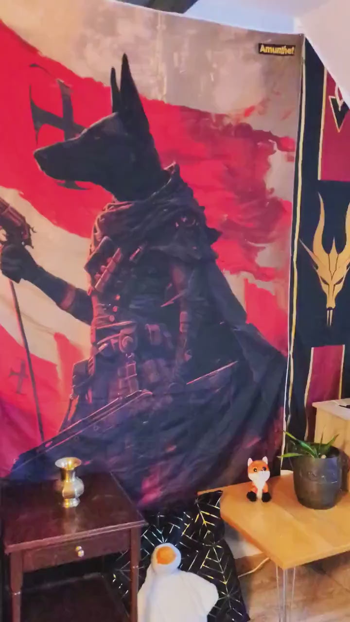 UHD Wall Tapestry Pony Little Brony Furry SFW Cute Pink Purple Fursona Wall Hanging Tapestry Blanket Throw LGBTQ Anubis Cyborg Furry-Art 