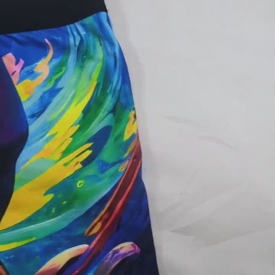 Men's Underwear Boxer Shorts Furry Cartoon Wolf Dog Yellow Cartoon Toony Sport All Over Print Boxer Briefs